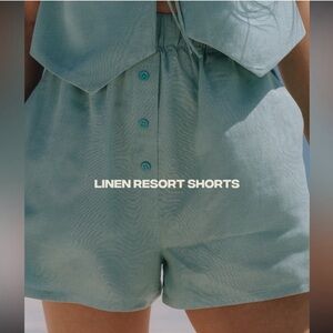 Daily Drills linen resort shorts